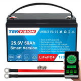 24V 50Ah Smart 0% MwSt. Lithium Batterie(0% MwSt. gem. § 12 Abs. 3 UStG*,Privatkunden in Deutschland und Österreich)