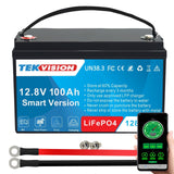 12V 100Ah Smart Lithium Batterie 0% MwSt.(0% MwSt. gem. § 12 Abs. 3 UStG*,Privatkunden in Deutschland und Österreich)