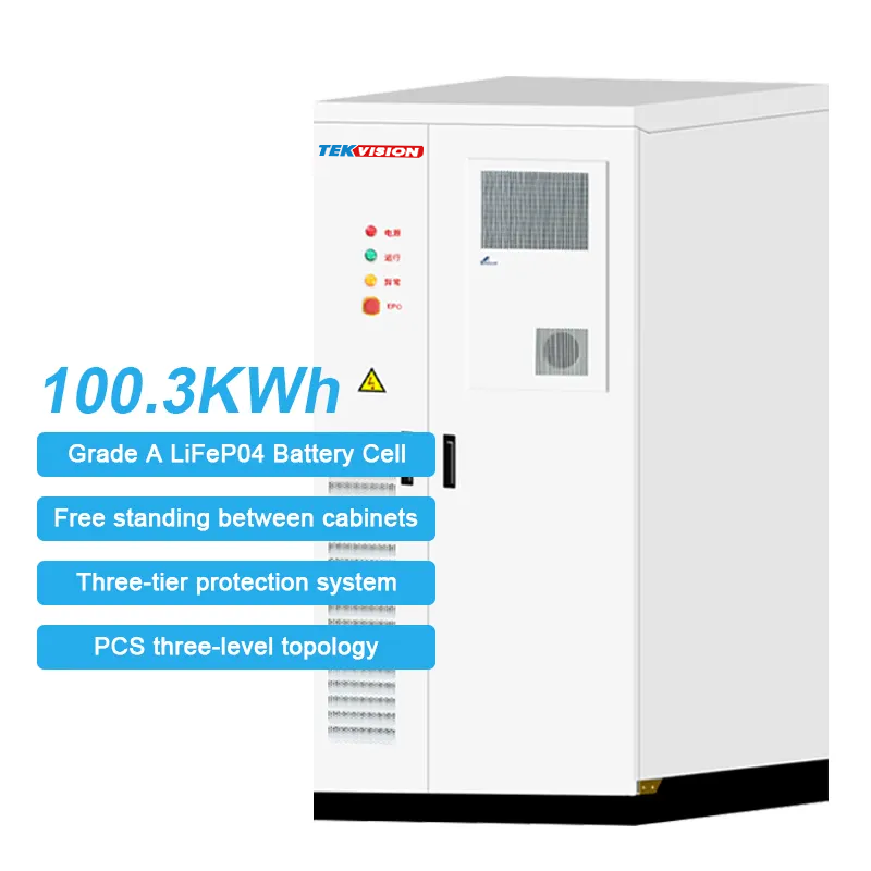 100 kWh Solar Energy Storage System  Air Cooled For Industrial And Commercial solar Energy Storage