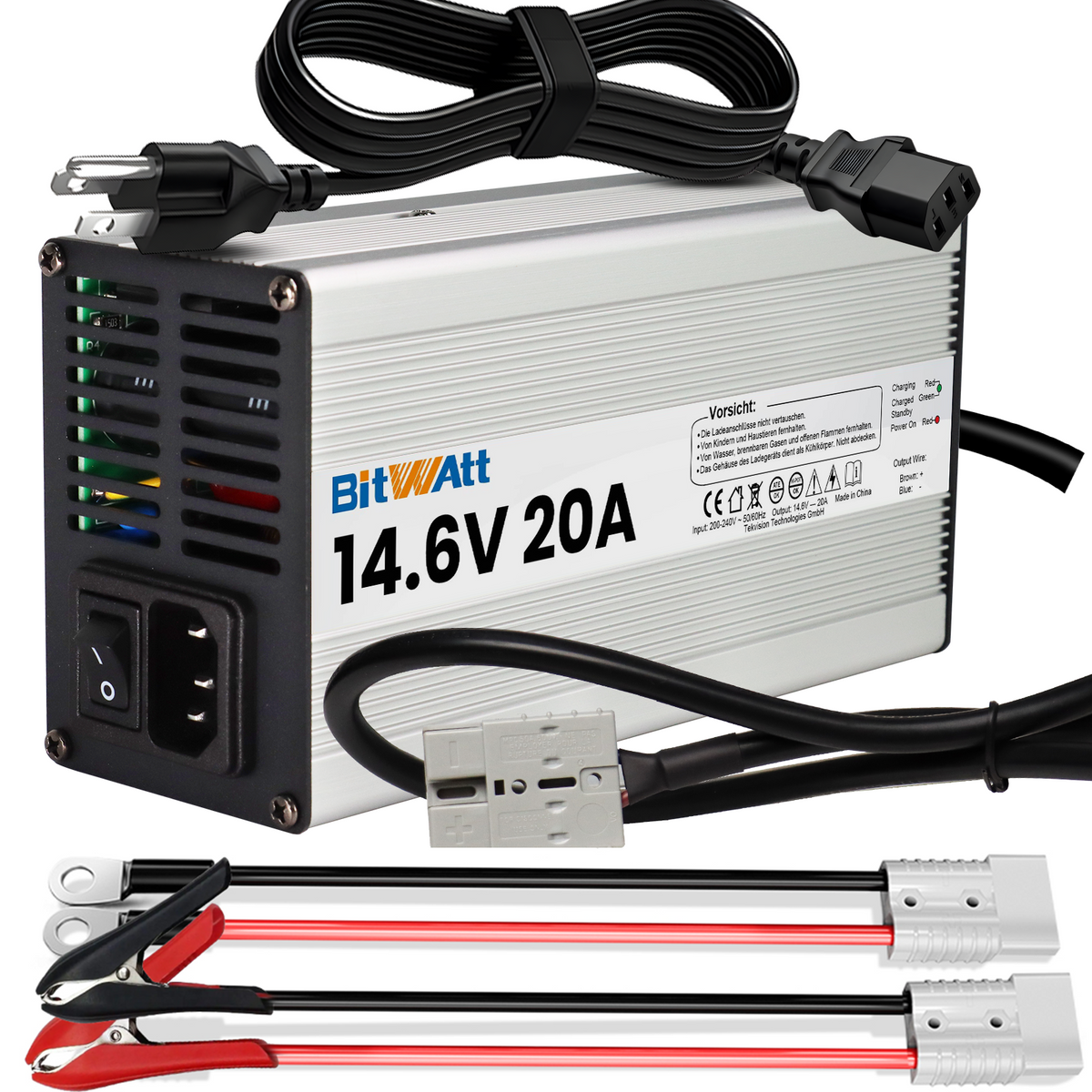 Bitwatt LiFePO4 Ladegerät  14,6V 20A