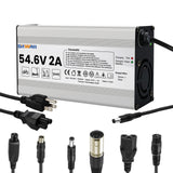 Bitwatt 54,6V 2A E-Bike Ladegerät – Ladegerät für 42V Lithium-Ionen Akku, Universal Elektrofahrrad & E-Scooter Schnellladegerät mit Schutzfunktionen