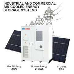 215 kWh Solar Energy Storage System  Air Cooled For Industrial And Commercial solar Energy Storage