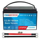12V 100Ah Basic 19% MwSt Lithium Batterie
