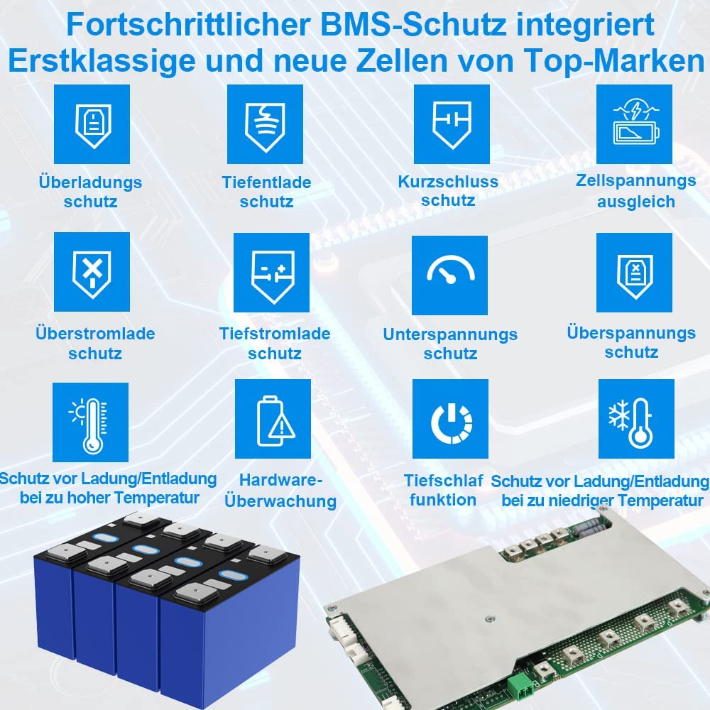 12V 100Ah Smart Lithium Batterie 19% MwSt